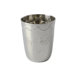 RICE Edelstahlbecher mit geprägtem Motiv 250ml