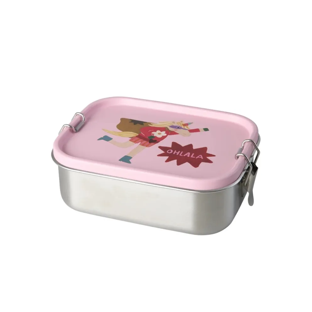 RICE Edelstahl Kinder Lunchbox Brotbox Hero
