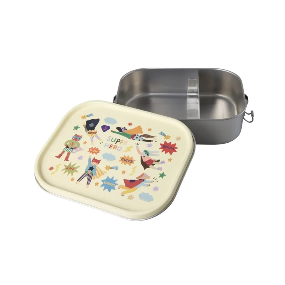 RICE Edelstahl Kinder Lunchbox Brotbox Hero