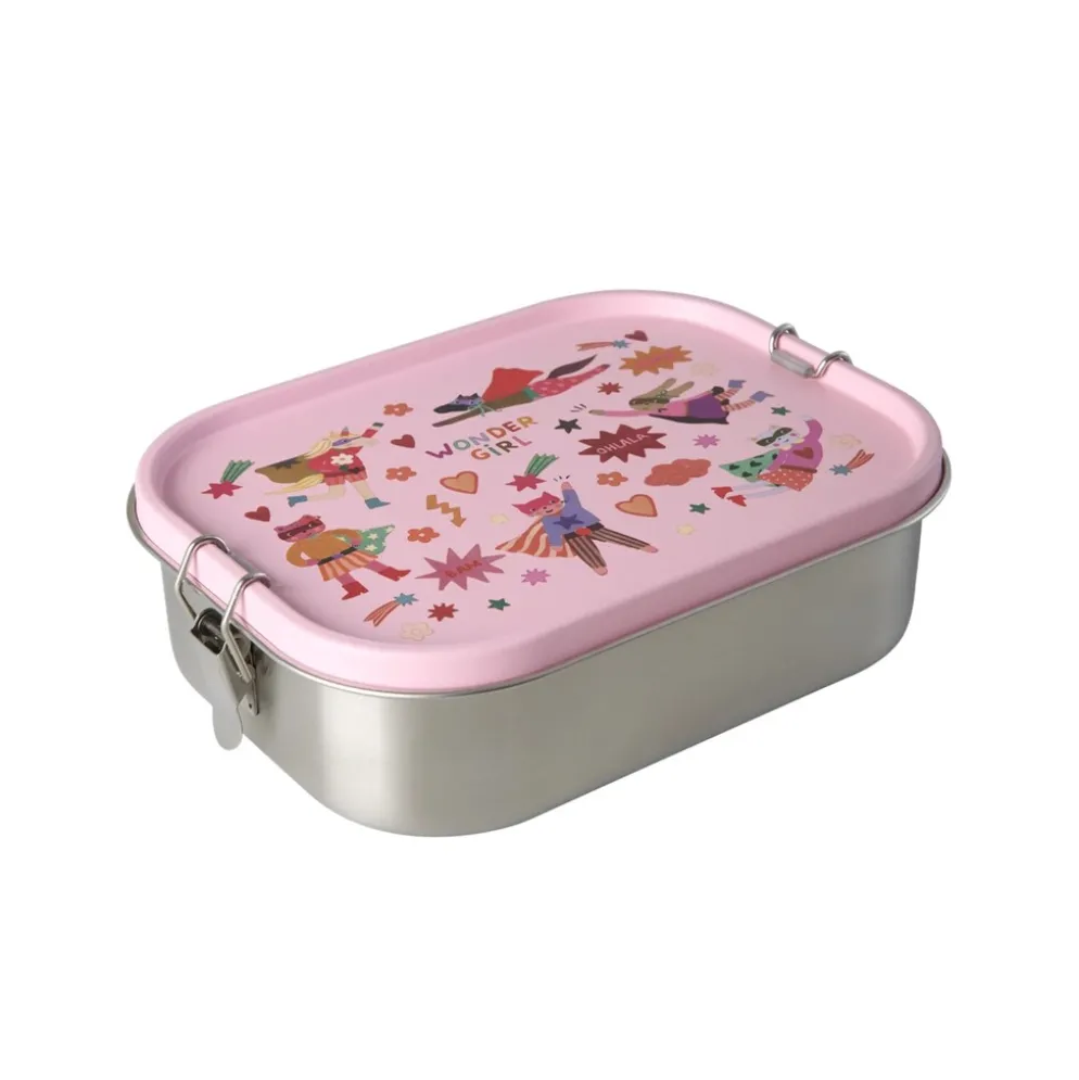 RICE Edelstahl Kinder Lunchbox Brotbox Hero