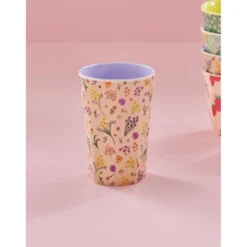 RICE Hoher Melamin Becher Wild Flower
