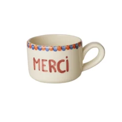 RICE Keramik Cappuccino Cup MERCI