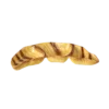 RICE Keramik Croissant Servierteller