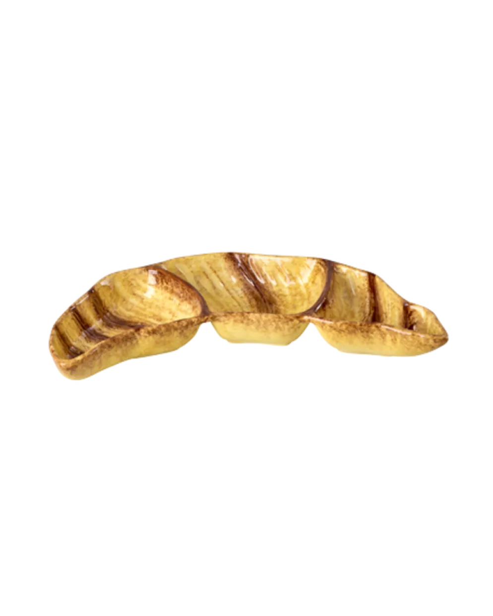 RICE Keramik Croissant Servierteller