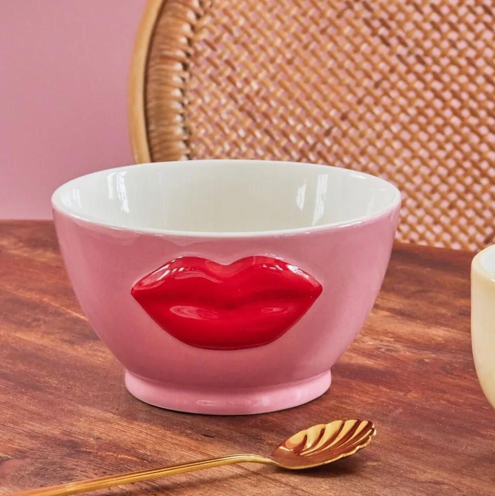 RICE Keramik Schüssel Lips