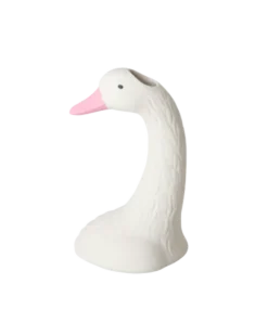 RICE Keramik Schwan Vase