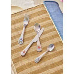 RICE Kinder Besteck-Set aus Edelstahl