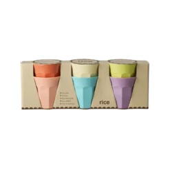 RICE Kleine Becher aus Melamin Glory Days 6er