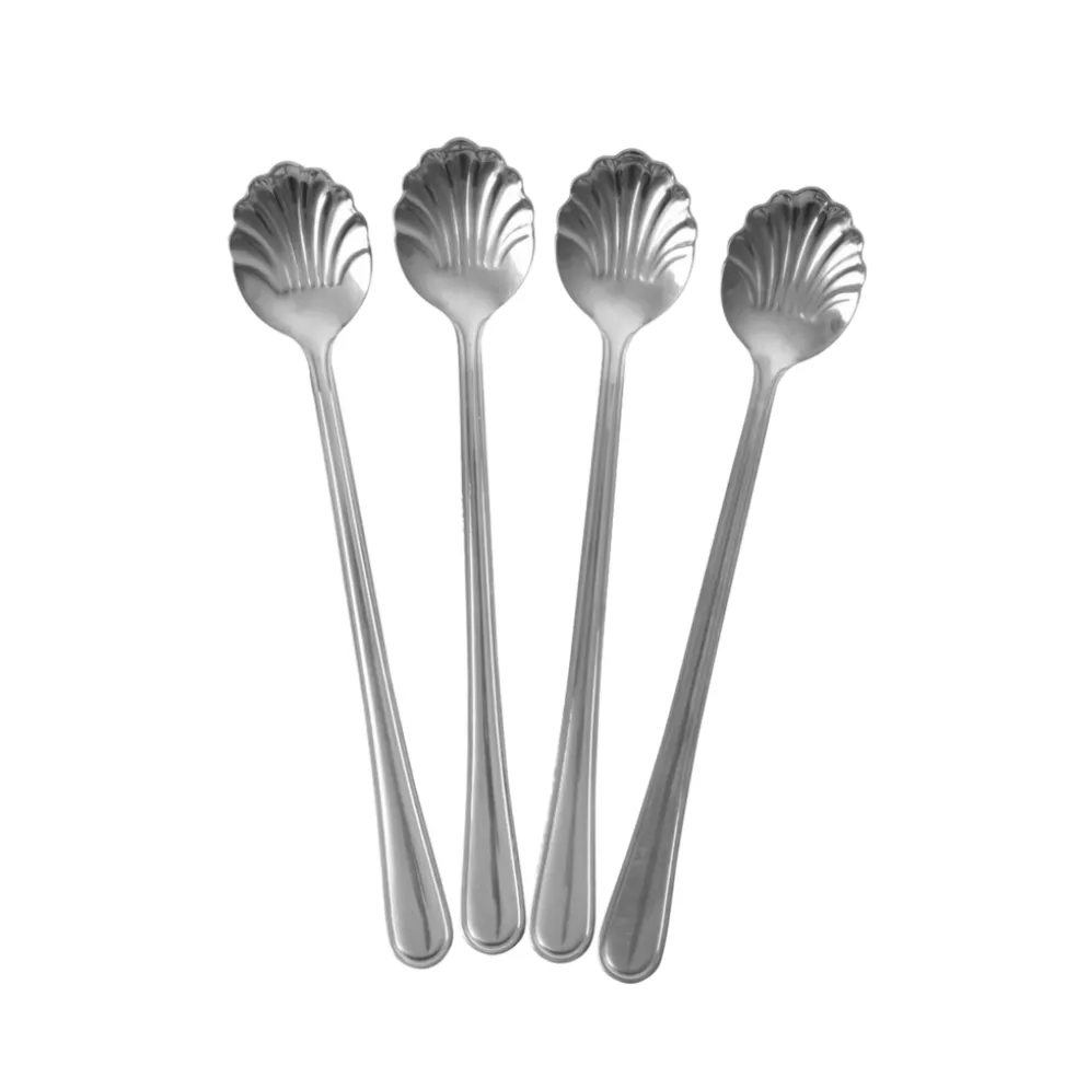 RICE Lattelöffel rostfreier Stahl 4er