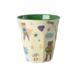 RICE Medium Kinderbecher Melamin Hero