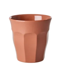 RICE Medium Melamin Becher im 6er Pack - Solid Colors