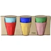 RICE Medium Melaminbecher-Set (6er-Pack)