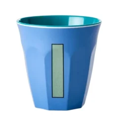RICE Melamin Becher Buchstaben