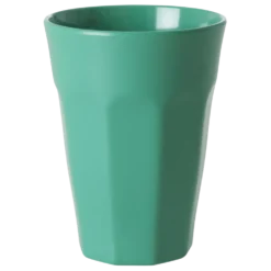 RICE Melamin Becher groß einfarbig