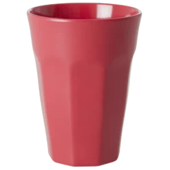 RICE Melamin Becher groß einfarbig
