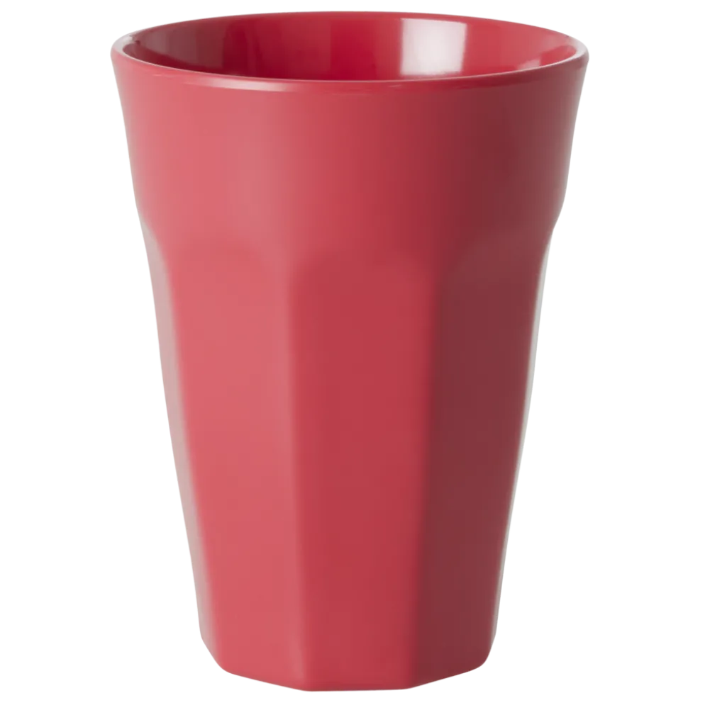 RICE Melamin Becher groß einfarbig