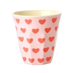 RICE Melamin Becher Medium Sweet Hearts
