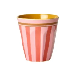 RICE Melamin Becher Organic Stripes