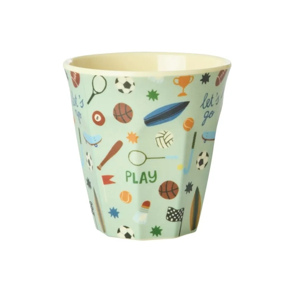 RICE Melamin Becher Sports - Medium