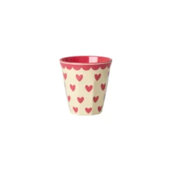 RICE Melamin Espressobecher Favorite Hearts - 6er-Set
