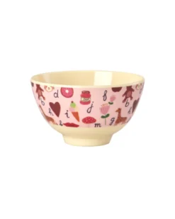 RICE Melamin Kinder Schale ABC