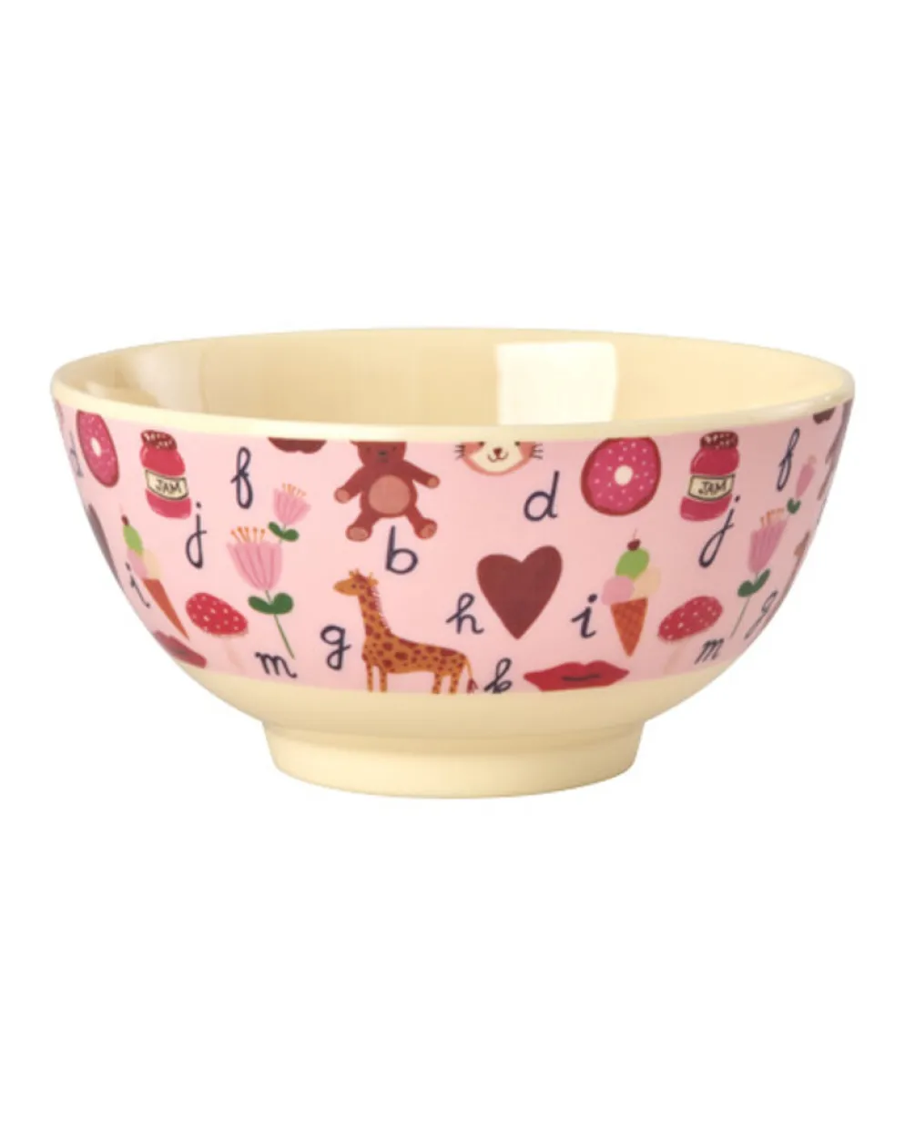 RICE Melamin Kinder Schale ABC