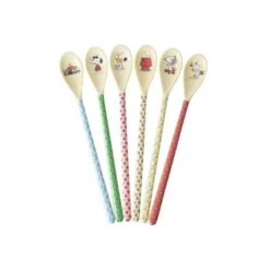 RICE Melamin Lattelöffel Snoopy 6er