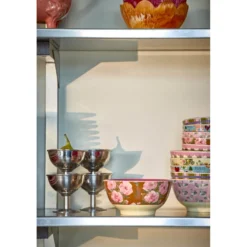 RICE Melamin Schale Floral Fiesta Rose Medium