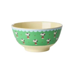 RICE Melamin Schale mit Snoopy - Medium