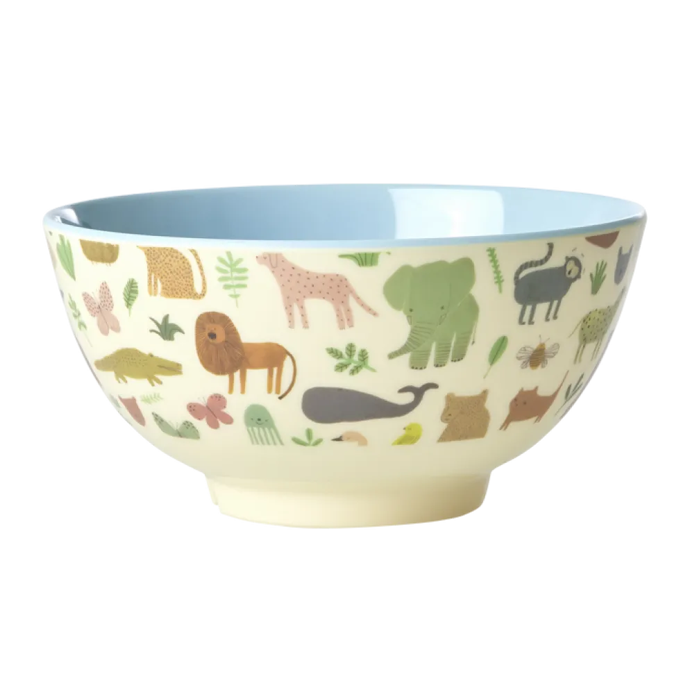 RICE Melamin Schüssel Sweet Jungle Print