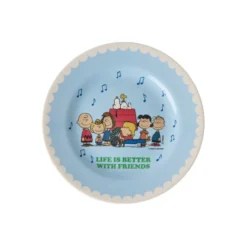 RICE Melamin Teller für Kinder Snoopy
