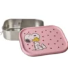 RICE Snoopy Große Edelstahl Brotdose für Kinder