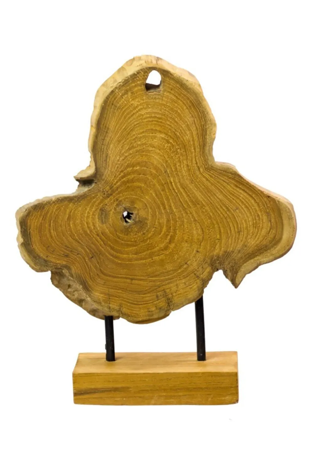 skandeko Unikat-Dekoscheibe WOOD, auf Ständer